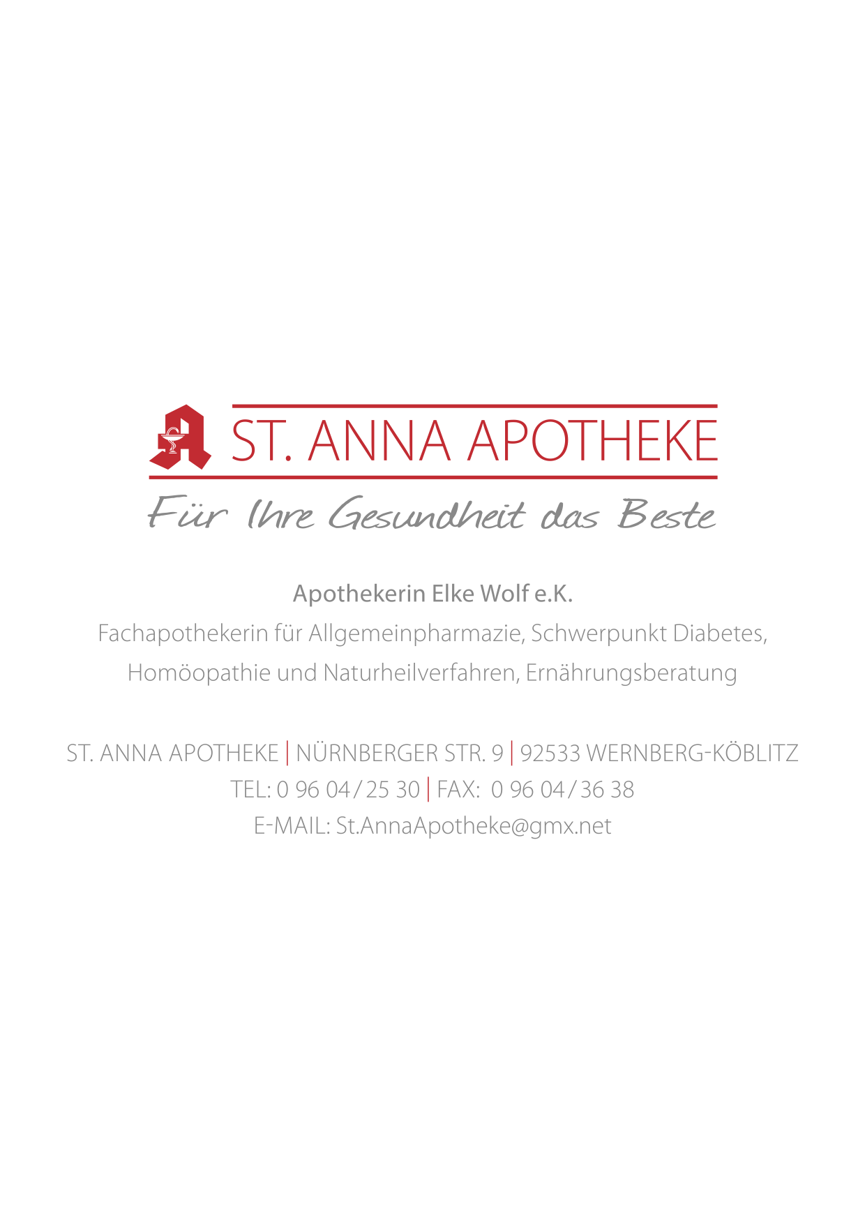 St. Anna Apotheke   und    Nikolaus Apotheke